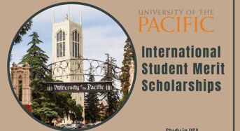International Student merit awards at University of the Pacific in USA, 2020
