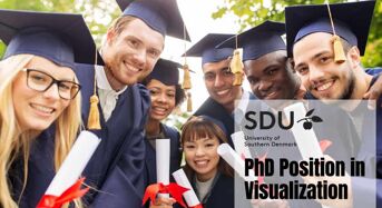 PhD Position in Visualization for International Students at University of Southern Denmark, 2020