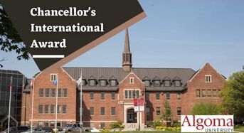 Chancellor’s Award for International Students at Algoma University, 2020
