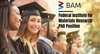 Federal Institute for Materials Research PhD Position in Germany, 2020