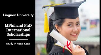 MPhil and PhD international awards at Lingnan University in Hong Kong