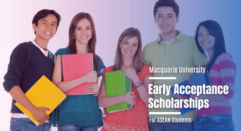 Macquarie University Early Acceptance Scholarships for ASEAN Students in Australia, 2020