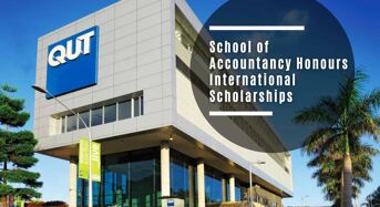 QUT School of Accountancy Honours international awards in Australia, 2021