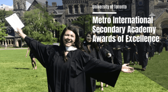 University of Toronto Metro International Secondary Academy Awards of Excellence in Canada, 2020