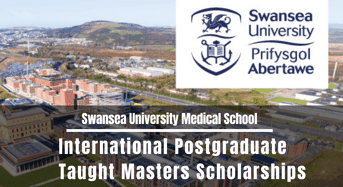Swansea University Medical School International Postgraduate Taught masters programmes in UK