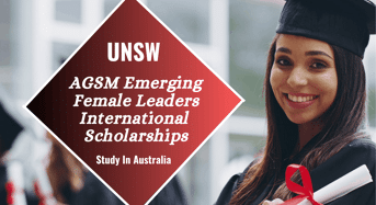 AGSM Emerging Female Leaders international awards in Australia