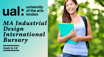 MA Industrial Design International Bursary in UK
