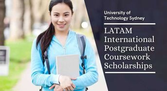 UTS LATAM International Postgraduate Coursework Scholarships, Australia