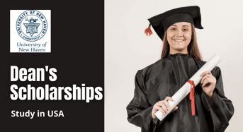 Dean’s Scholarships for International Students at University of New Haven, USA