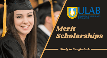 merit awards at University of Liberal Arts Bangladesh