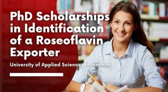 PhD Positionsin Identification of a Roseoflavin Exporter, Germany