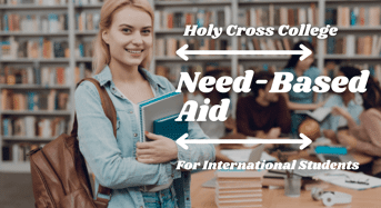 Need-BasedAid for International Students at Holy Cross College, USA