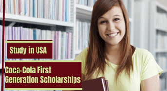 Coca-ColaFirst Generation Scholarships in USA