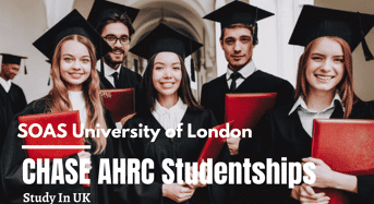 CHASE AHRC Studentships for International Students in UK