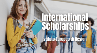 International Scholarships at Istituto Europeo di Design, 2022