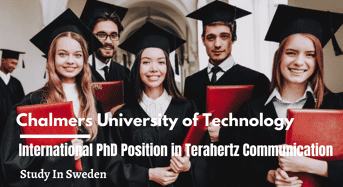 International PhD Position in Terahertz Communication in Sweden