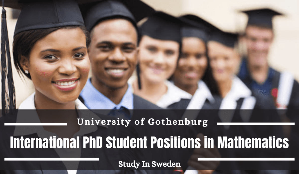 phd mathematics sweden