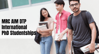 MRC AIM DTP International PhD Studentships in UK