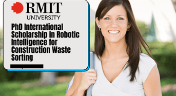 PhD International Scholarship in Robotic Intelligence for Construction Waste Sorting, Australia