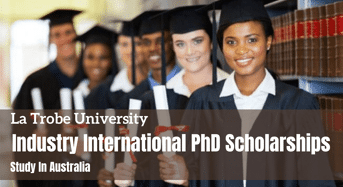 La Trobe University Industry International PhD Scholarships in Able Health Development, Australia