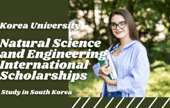 Natural Science and Engineering International Scholarships at Korea University, South Korea