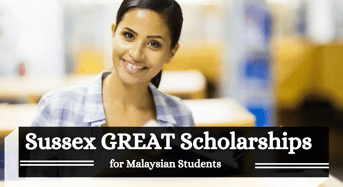 Sussex GREAT Scholarships for Malaysian Students in UK