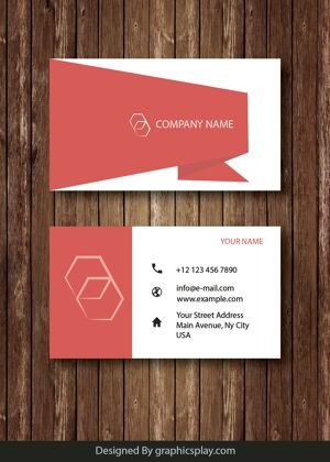 Business Card Design Vector Template - ID 1689 20