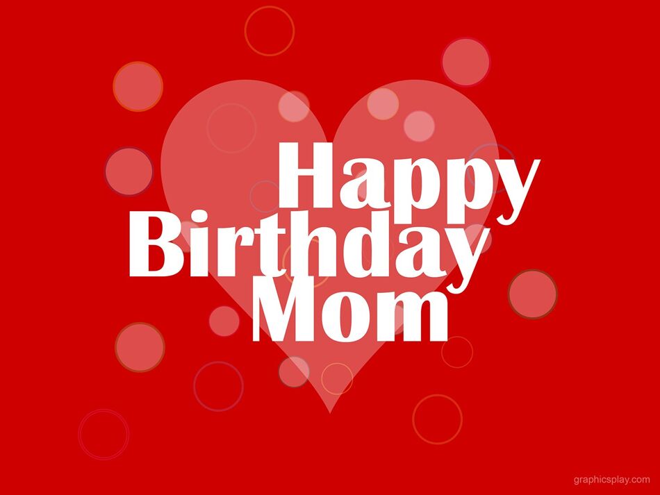 Happy Birthday Mom Greeting 1