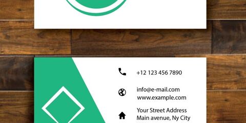 Business Card Design Vector Template - ID 1690 3