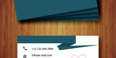 Business Card Design Vector Template - ID 1706 8