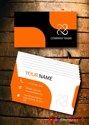 Business Card Design Vector Template - ID 1712 14
