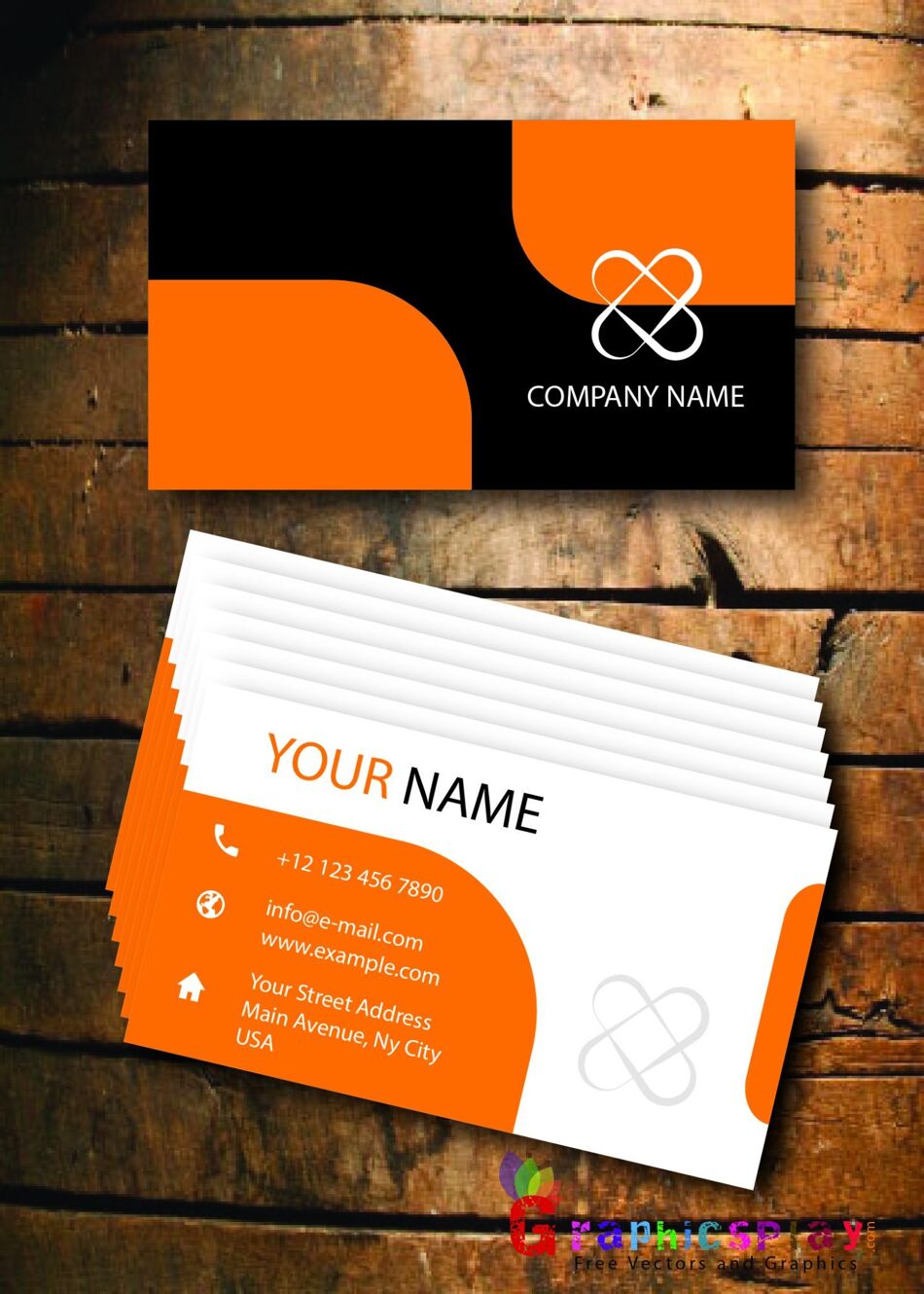 Business Card Design Vector Template - ID 1712 1