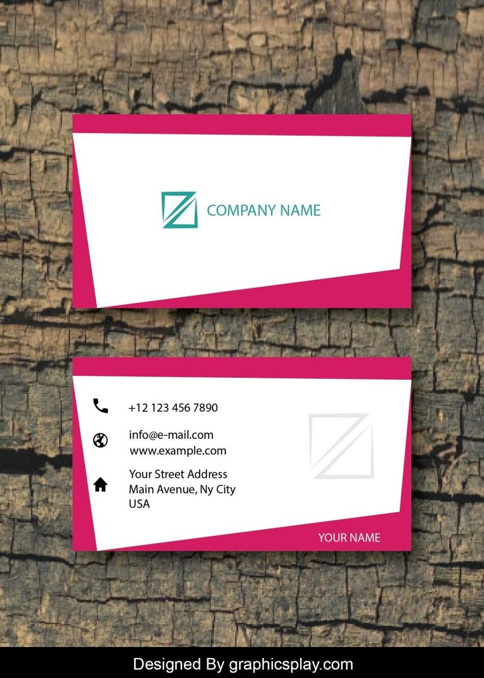 Business Card Design Vector Template - ID 1715 1