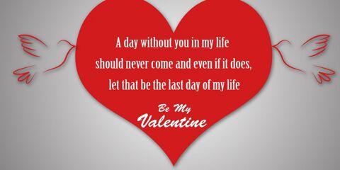 Happy Valentine's Day Greeting -2208 26