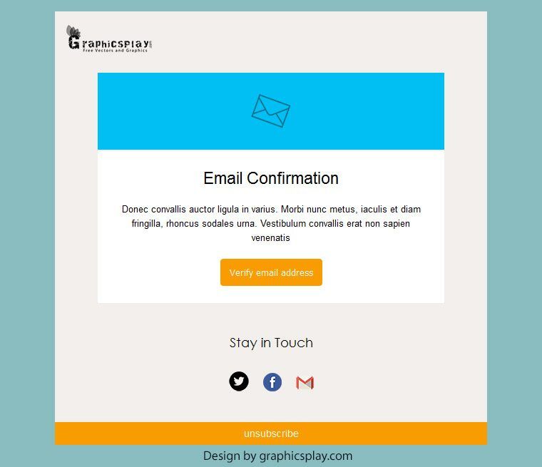 Email Template Html Example